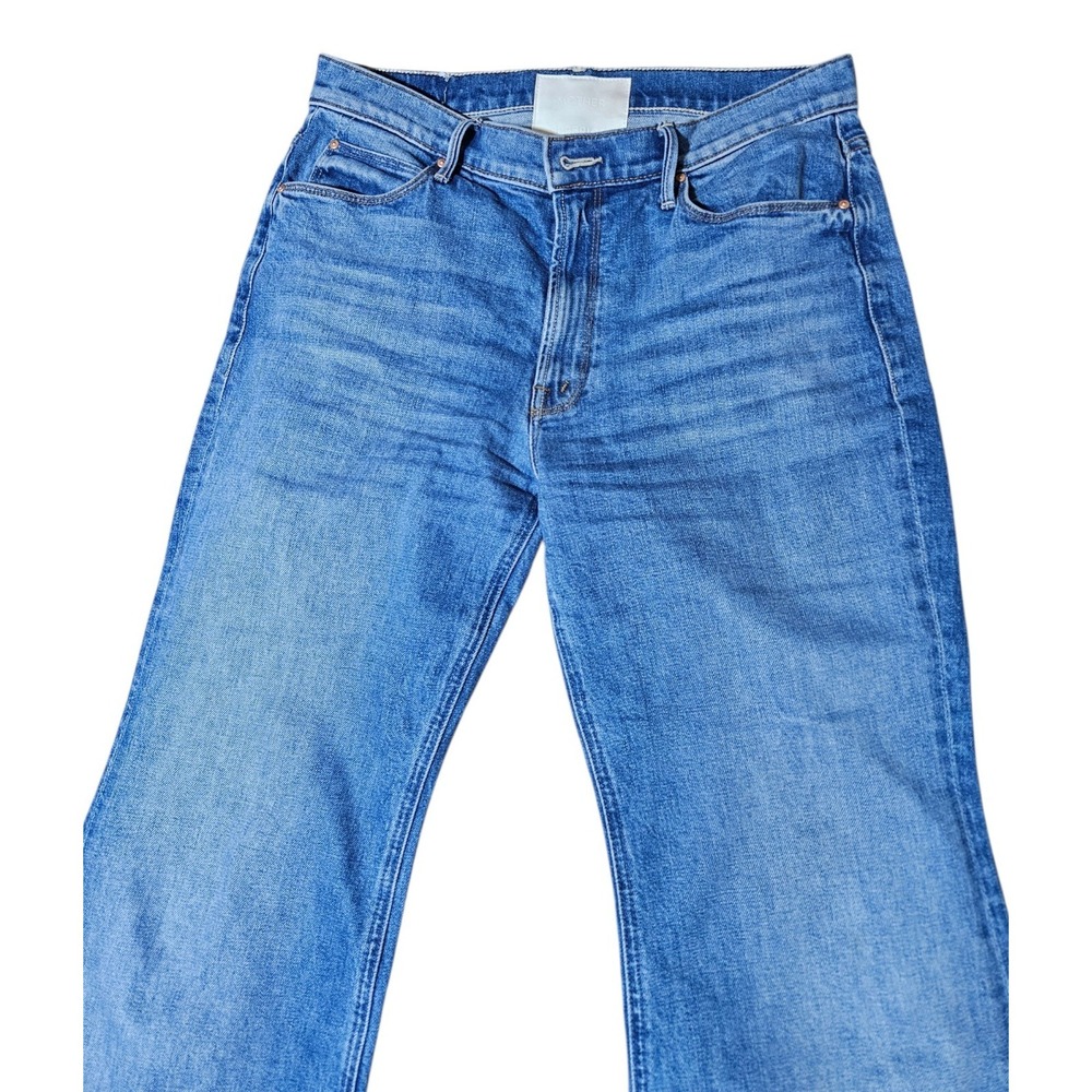 MOTHER Superior Denim Size 30 Blue "The Doozy Fray "Heads or Tails" USA Made - Picture 11 of 16